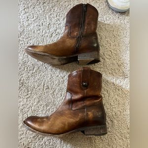 Frye Billy Short Boots - 7.5 Good Condition